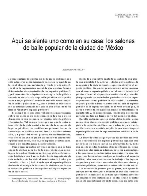 Aquí se siente uno como en su casa