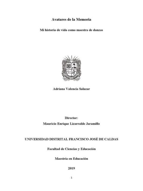 Avatares de la memoria