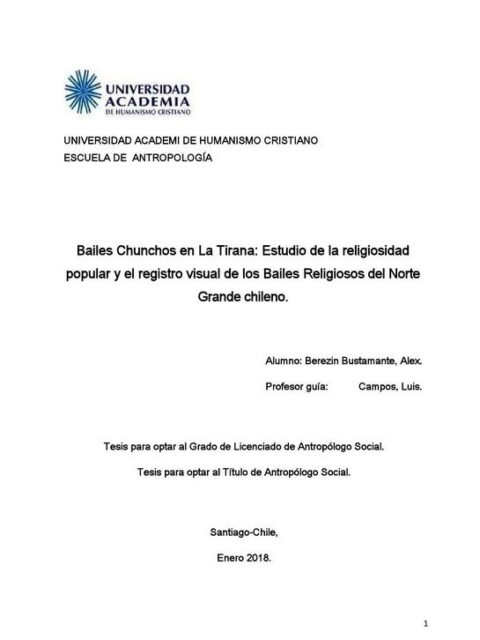 Bailes chunchos en La Tirana
