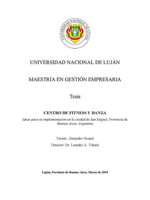 Centro de fitness y danza