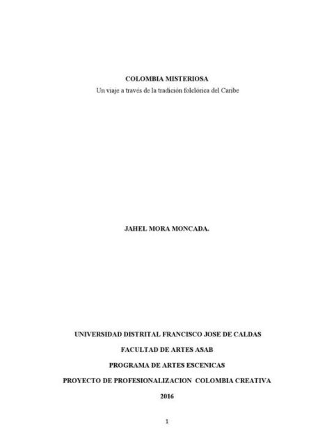 Colombia Misteriosa