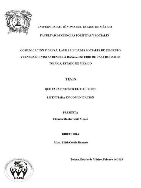 Comunicación y Danza
