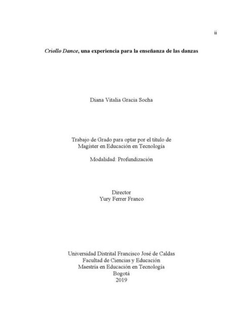 Criollo dance