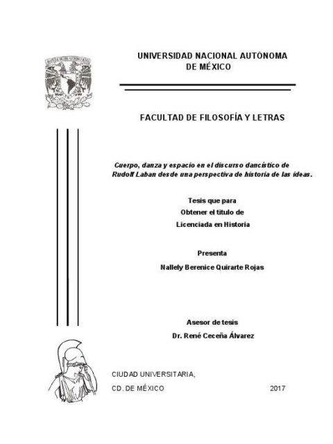 Cuerpo, danza y espacio en el discurso dancístico de Rudolf Laban