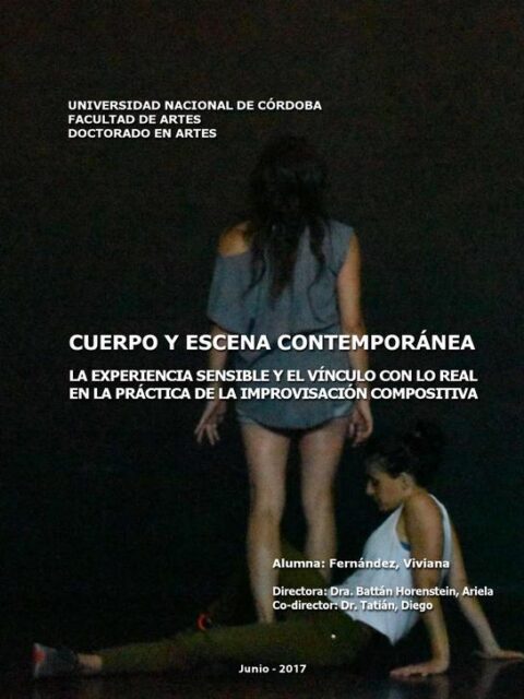 Cuerpo y escena contemporánea