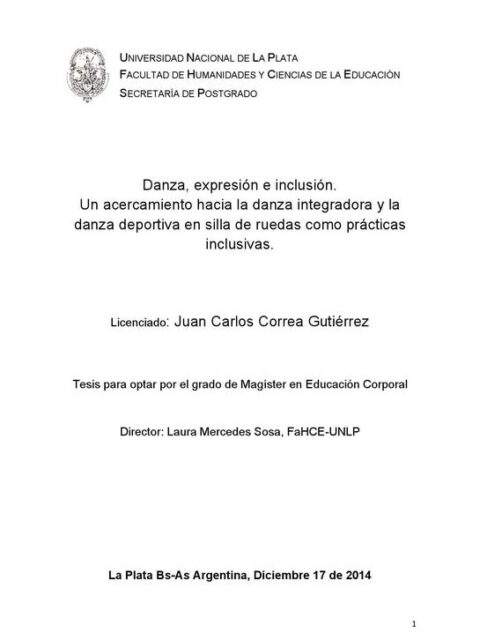 Danza, expresión e inclusión