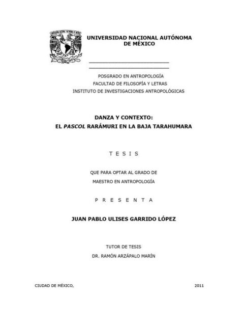 Danza y contexto