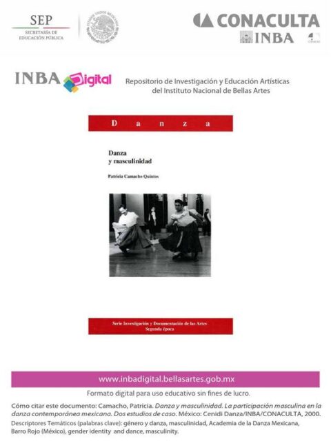Danza y masculinidad