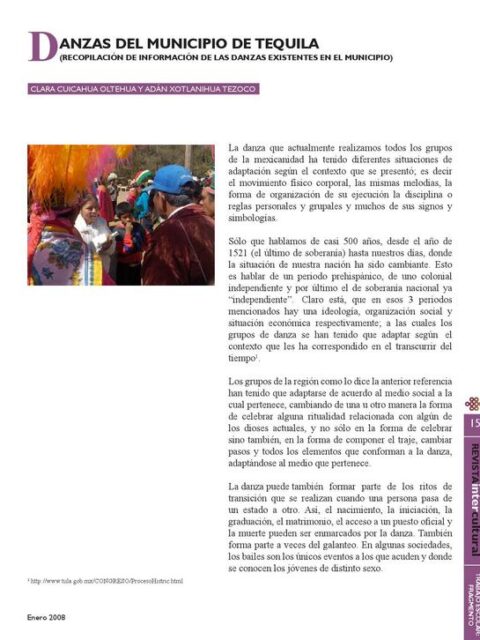 Danzas del Municipio de Tequila
