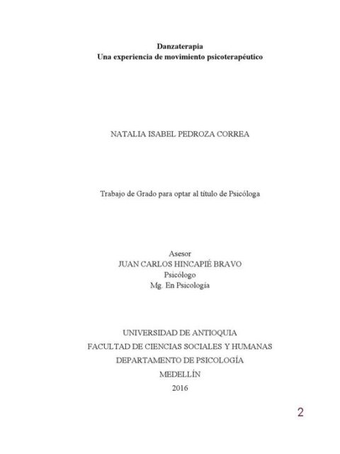 Danzaterapia