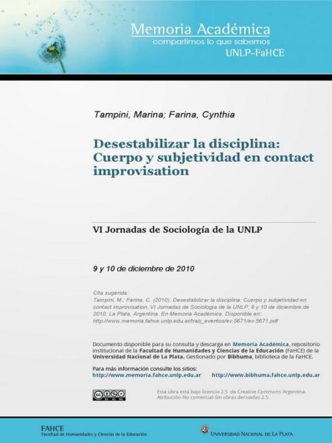 Desestabilizar la disciplina