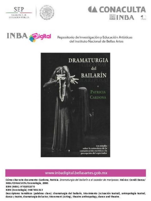 Dramaturgia del bailarín, cazador de mariposas