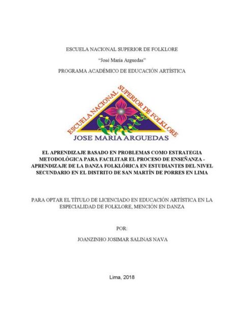 El aprendizaje basado en problemas como estrategia metodológica para facilitar el proceso de enseñanza – aprendizaje de la danza folklórica