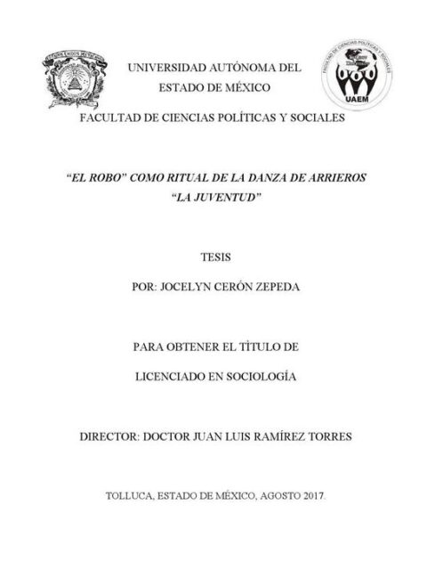 “El robo” como ritual de la Danza de Arrieros “La Juventud”