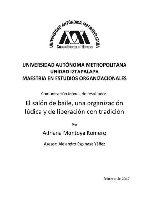 El salón de baile