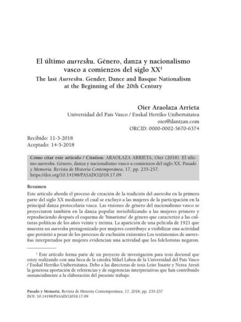 El último aurresku