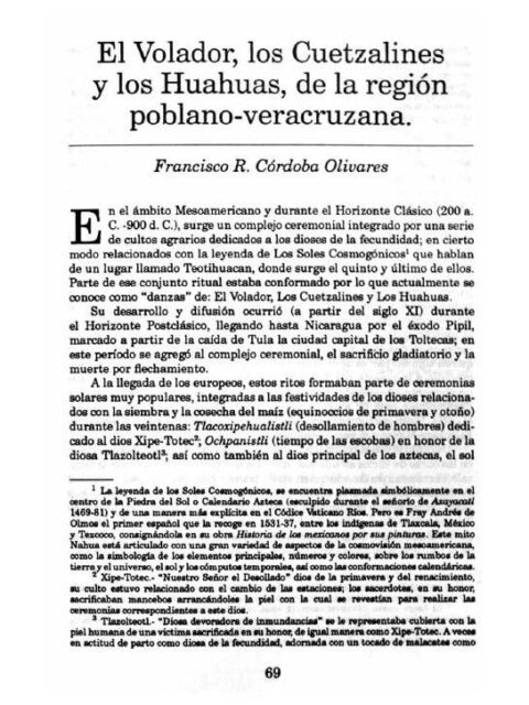 El Volador, los Cuetzalines y los Huahuas, de la región poblano-veracruzano
