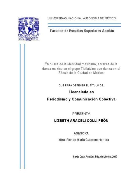 En busca de la identidad mexicana