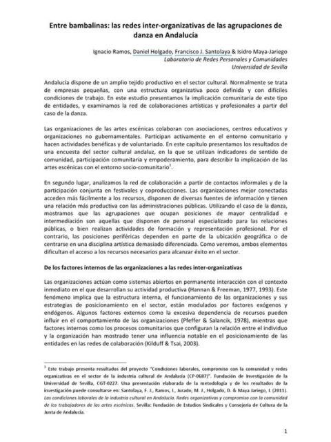 Entre bambalinas