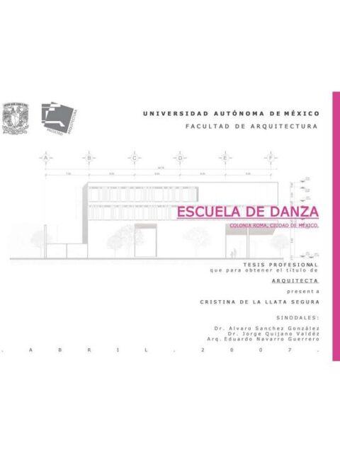 Escuela de danza Colonia Roma, Ciudad de Mexico