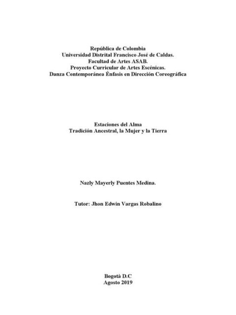Estaciones del alma tradición ancestral la mujer y la tierra