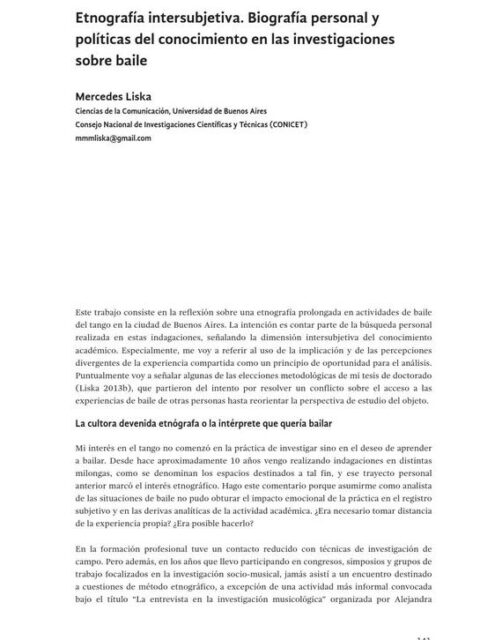 Etnografía intersubjetiva