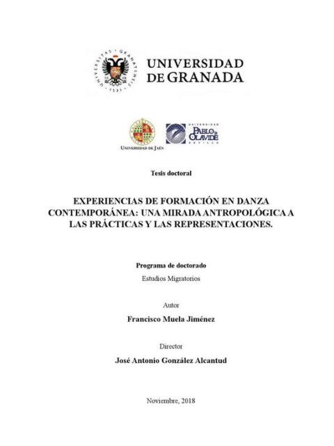 Experiencias de formación en danza contemporánea