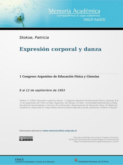 Expresión corporal y danza