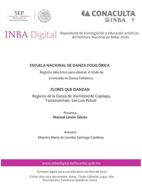 Flores que danzan