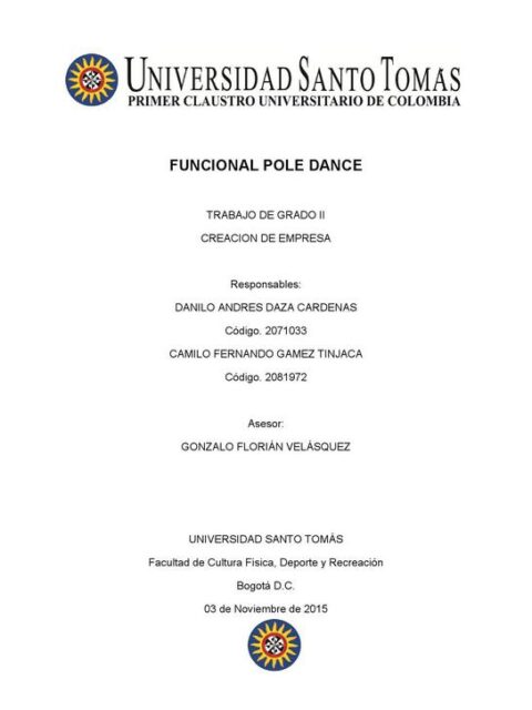 Funcional pole dance
