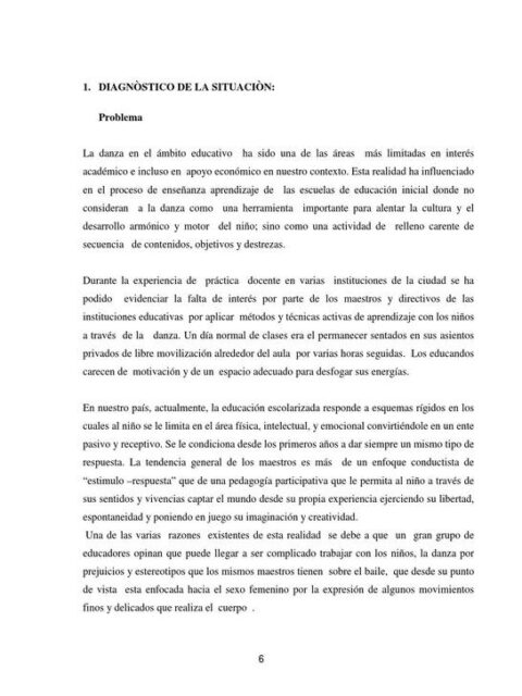 Guía metodológica de talleres de danza para el desarrollo motriz de los niños de 4 a 5 años