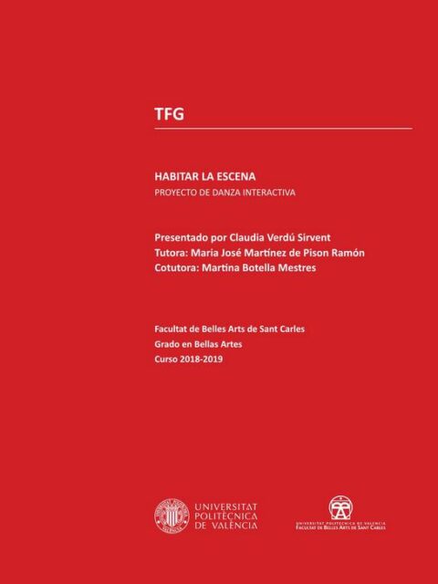 Habitar la escena