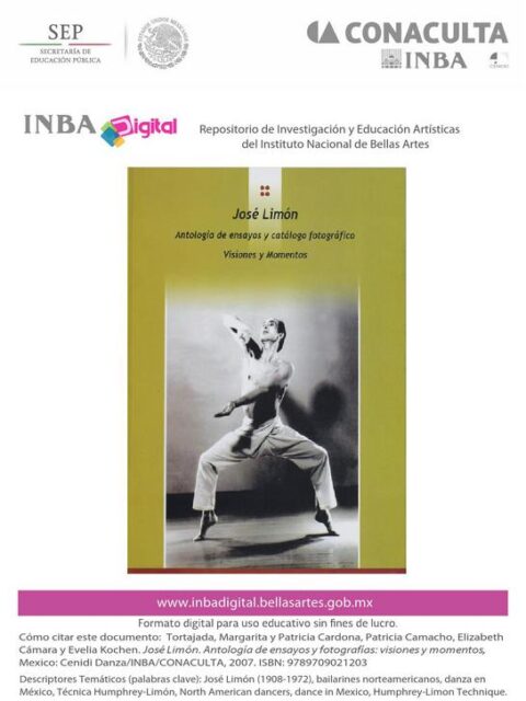 José Limón Antología de ensayos y catálogo fotográfico