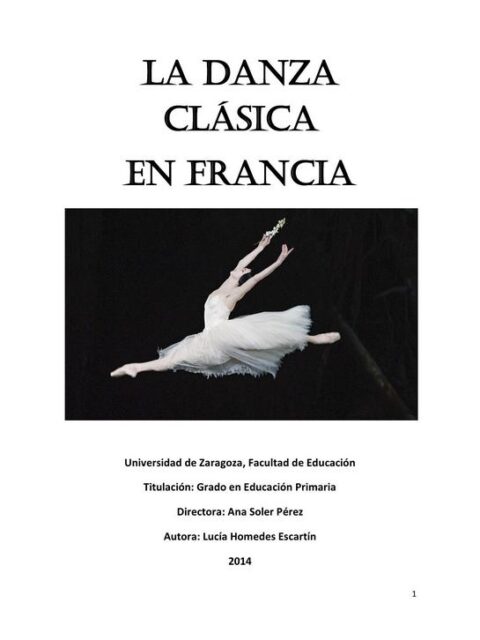 La danza clásica en Francia