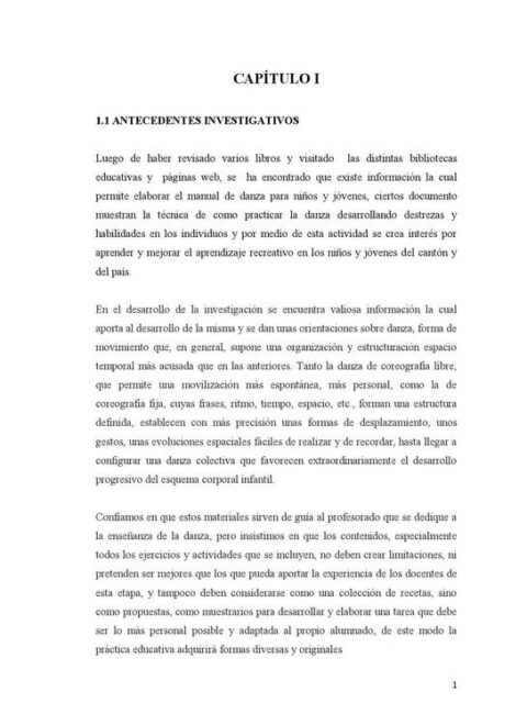 La danza como medio de desarrollo de habilidades y destrezas en las niñas