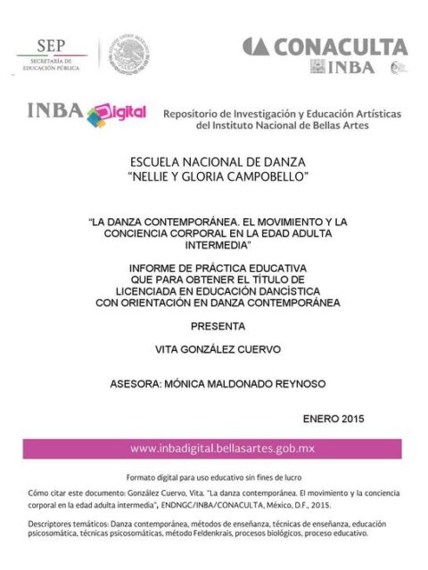 La danza contemporánea