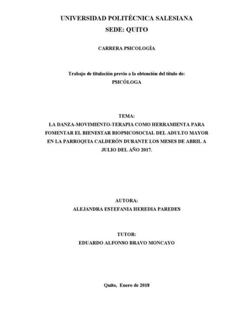 La danza-movimiento-terapia como herramienta para fomentar el bienestar biopsicosocial del adulto mayor