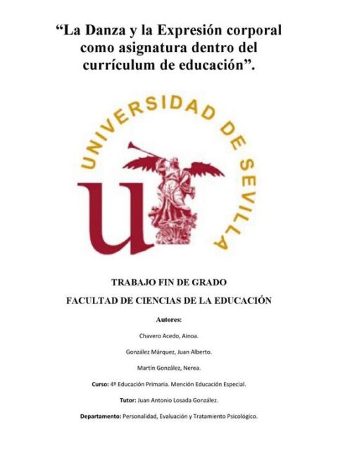 La danza y la expresión corporal