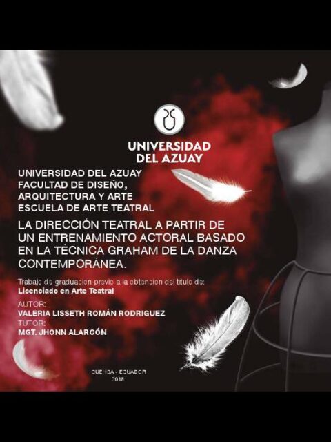 La dirección teatral a partir de un entrenamiento actoral basado en la técnica Graham de danza contemporánea