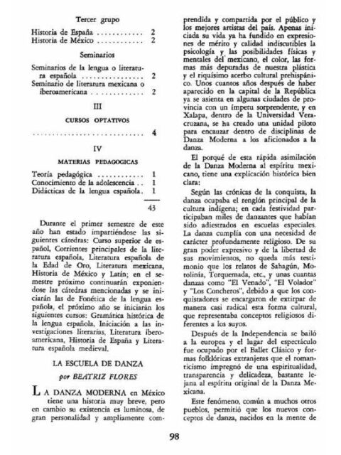 La Escuela de Danza