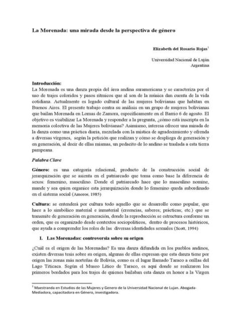 La morenada