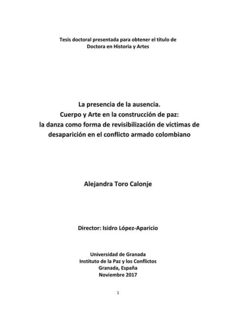 La presencia de la ausencia