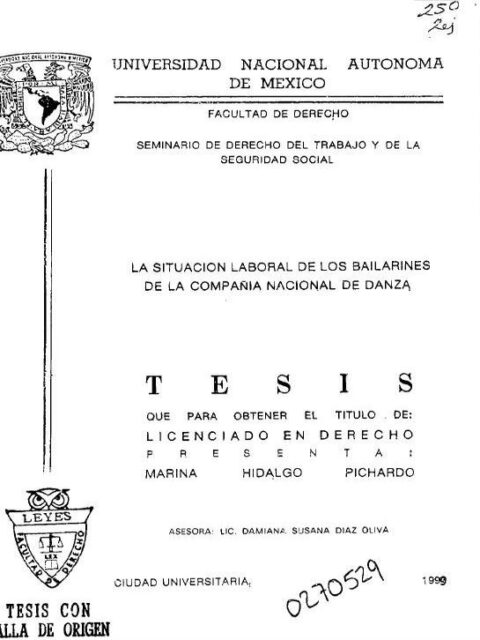 La situacion laboral de los bailarines de la Compañia Nacional de Danza