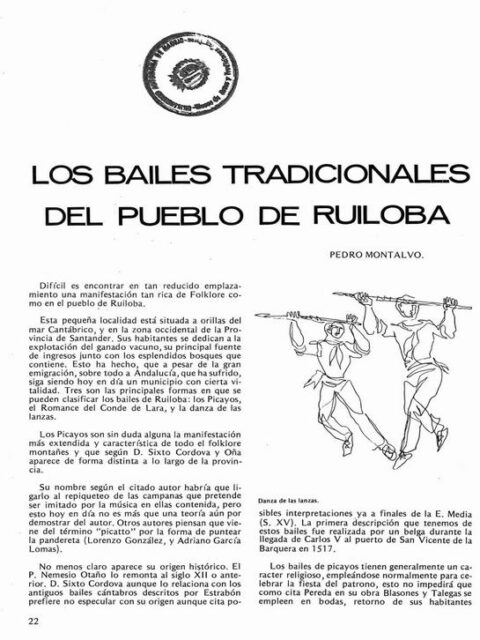 Los bailes tradicionales del pueblo de Ruiloba