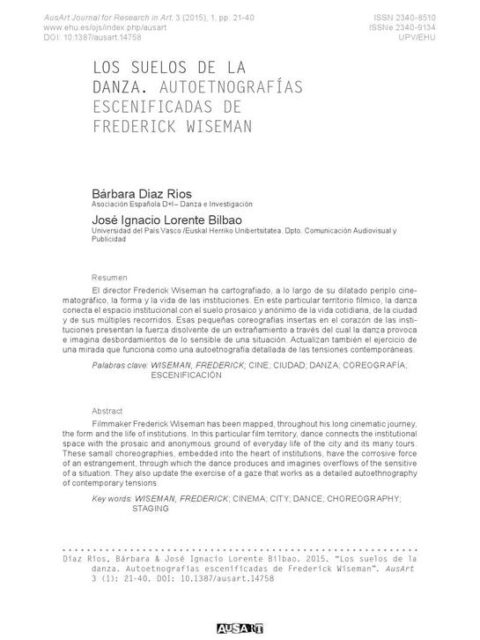 Los suelos de la danza