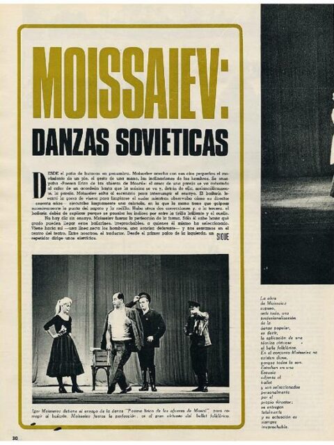 Moissaiev: danzas soviéticas