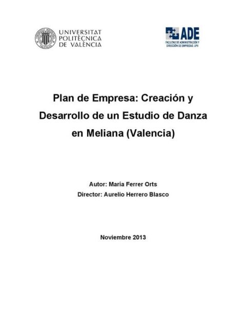 Plan de empresa