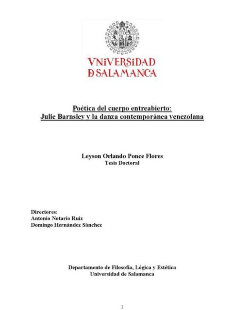 Poética del cuerpo entreabierto
