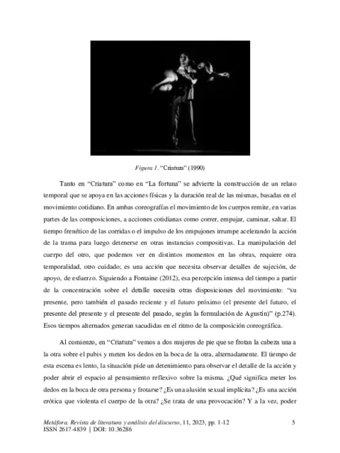 LA MEMORIA DEL TIEMPO EN LA DANZA DE EL DESCUEVE