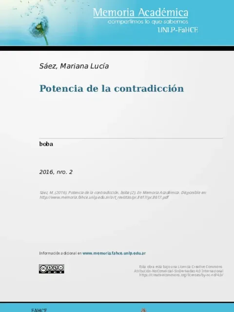 Potencia de la contradicción